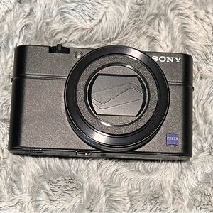 Sony Gray Digital Camera with Zeiss Lens
